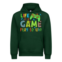 Forest Green life is a game play to win Urban Hoodie - JahusDesignShop