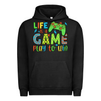 Pigment Black life is a game play to win Urban Hoodie - JahusDesignShop