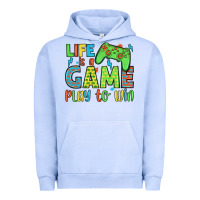 Pigment Grape Ice life is a game play to win Urban Hoodie - JahusDesignShop