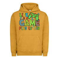 Pigment Peanut Butter life is a game play to win Urban Hoodie - JahusDesignShop