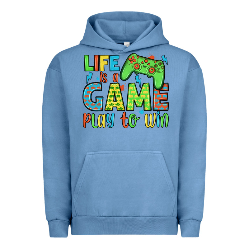 Life Is A Game Play To Win Urban Hoodie by JahusDesignShop | Teevron