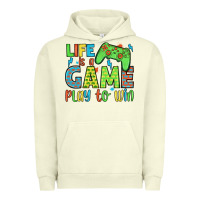 Pigment Pistachio life is a game play to win Urban Hoodie - JahusDesignShop