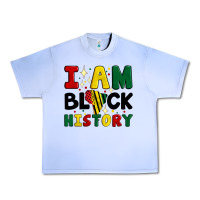 Grape Ice i am black history Urban Heavy Tee - Artiststas