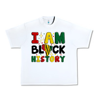 White i am black history Urban Heavy Tee - Artiststas