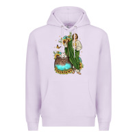 Lilac san judas coffee cup sunflower Premium Hoodie - JahusDesignShop