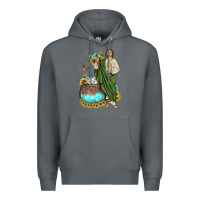 Rock san judas coffee cup sunflower Premium Hoodie - JahusDesignShop
