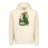 Sandshell san judas coffee cup sunflower Premium Hoodie - JahusDesignShop