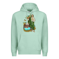 Seafoam san judas coffee cup sunflower Premium Hoodie - JahusDesignShop