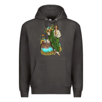 Smoke san judas coffee cup sunflower Premium Hoodie - JahusDesignShop