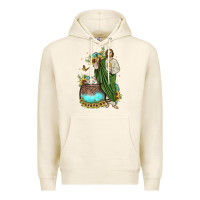 Tofu san judas coffee cup sunflower Premium Hoodie - JahusDesignShop