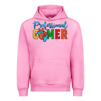 Fuchsia Pink professional gamer Urban Hoodie - JahusDesignShop