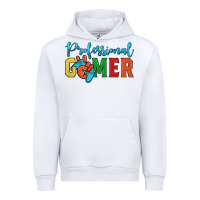 White professional gamer Urban Hoodie - JahusDesignShop