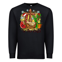 Black joy to the world Premium Sweatshirt - Zillion Design Studio