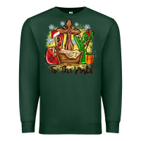 Sports Green joy to the world Premium Sweatshirt - Zillion Design Studio