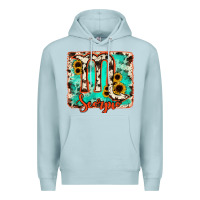 Blue Mist Scorpio turquoise cowhide Premium Hoodie - RanaPortraitStore