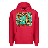 Cardinal Scorpio turquoise cowhide Premium Hoodie - RanaPortraitStore
