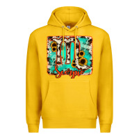 Lemon Scorpio turquoise cowhide Premium Hoodie - RanaPortraitStore