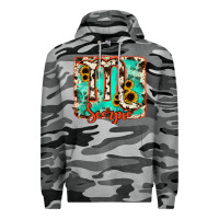 Slate Camo Scorpio turquoise cowhide Premium Hoodie - RanaPortraitStore