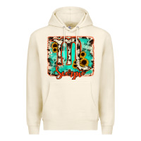 Tofu Scorpio turquoise cowhide Premium Hoodie - RanaPortraitStore