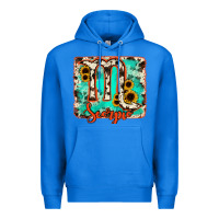 True Royal Scorpio turquoise cowhide Premium Hoodie - RanaPortraitStore
