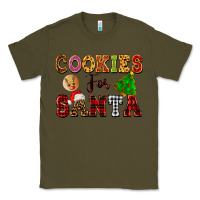 Army Green cookies for santa Classic Tee - FaDigitalArtStudio