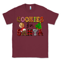 Burgundy cookies for santa Classic Tee - FaDigitalArtStudio