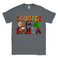 Charcoal Heather cookies for santa Classic Tee - FaDigitalArtStudio