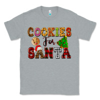 Heather Grey cookies for santa Classic Tee - FaDigitalArtStudio