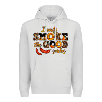 Dove Grey i only smoke the good smokes Premium Hoodie - AdoDesignShop