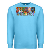 Ocean Blue speech therapist Premium Sweatshirt - texasbilliewilder