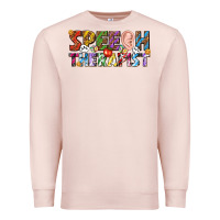 Pale Pink speech therapist Premium Sweatshirt - texasbilliewilder