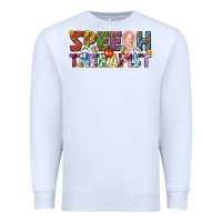 White speech therapist Premium Sweatshirt - texasbilliewilder