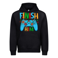 Black finish him Urban Hoodie - JahusDesignShop