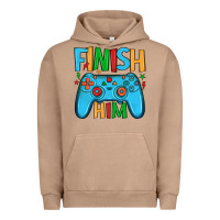 Pigment Burro finish him Urban Hoodie - JahusDesignShop