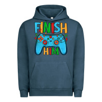 Pigment Midnight Navy finish him Urban Hoodie - JahusDesignShop