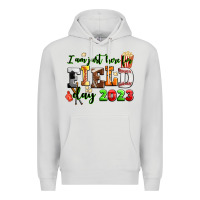 Dove Grey i am just here for field day  2023 Premium Hoodie - AdoDesignShop