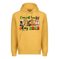Mustard i am just here for field day  2023 Premium Hoodie - AdoDesignShop