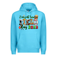 Ocean Blue i am just here for field day  2023 Premium Hoodie - AdoDesignShop
