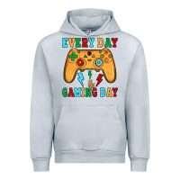 Heather Grey every day is gaming day Urban Hoodie - JahusDesignShop