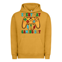 Pigment Peanut Butter every day is gaming day Urban Hoodie - JahusDesignShop