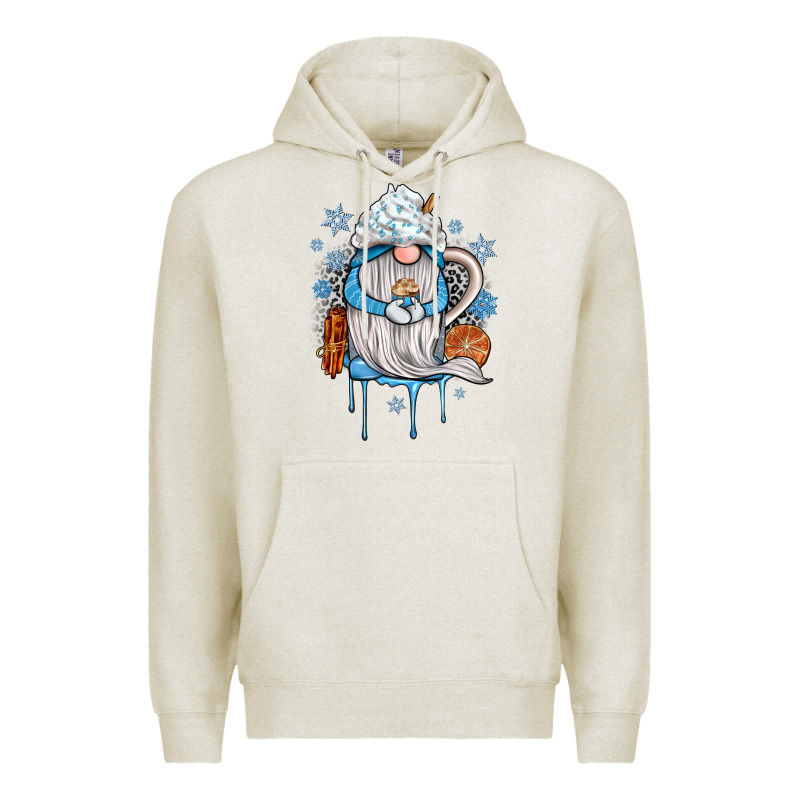Winter Gnome Coffee Premium Hoodie by JahusDesignShop | Teevron