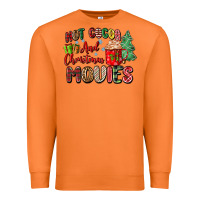 Carrot hot cocoa and christmas movies Premium Sweatshirt - Zillion Design Studio