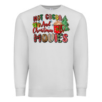 Dove Grey hot cocoa and christmas movies Premium Sweatshirt - Zillion Design Studio