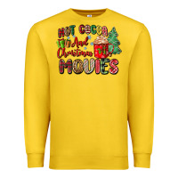 Lemon hot cocoa and christmas movies Premium Sweatshirt - Zillion Design Studio