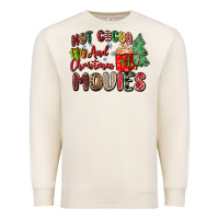 Sandshell hot cocoa and christmas movies Premium Sweatshirt - Zillion Design Studio