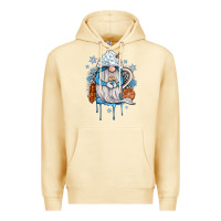 Pina Colada winter gnome coffee Premium Hoodie - JahusDesignShop