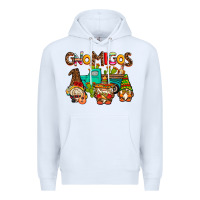 White gnomigos Premium Hoodie - AdoDesignShop