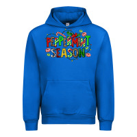 Cobalt peppermint season Urban Hoodie - AdoDesignShop