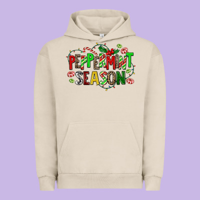 Peppermint Season Urban Hoodie Designed By Adodesignshop
