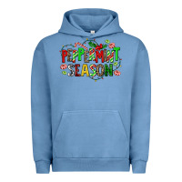 Pigment Pebble Blue peppermint season Urban Hoodie - AdoDesignShop